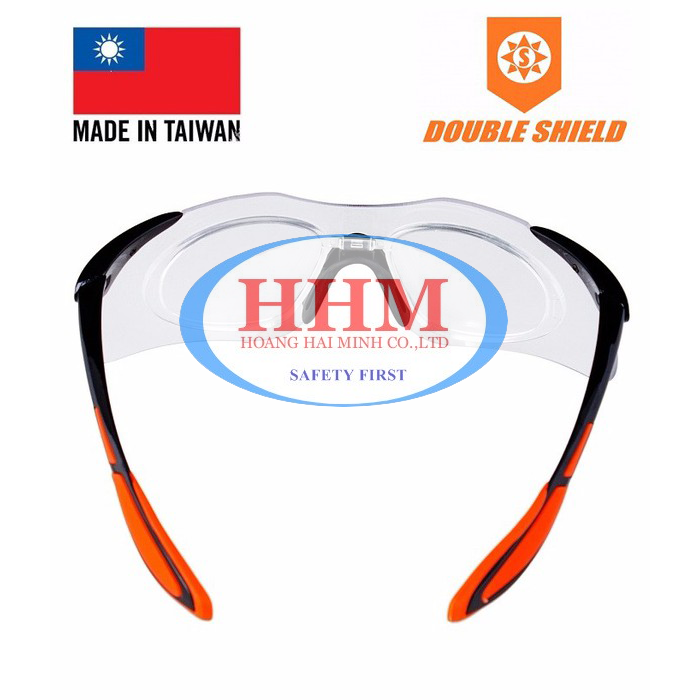 Kính bảo hộ cận thị Double Shield 6868D