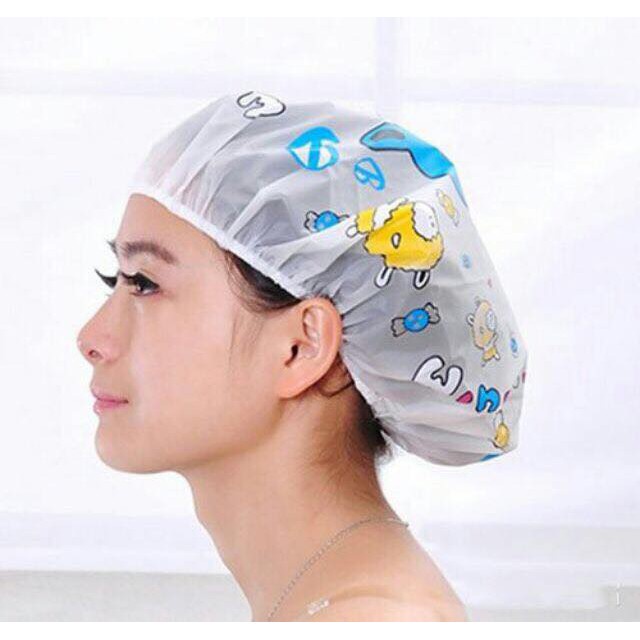 mũ chụp tóc khi tắm và rửa mặt