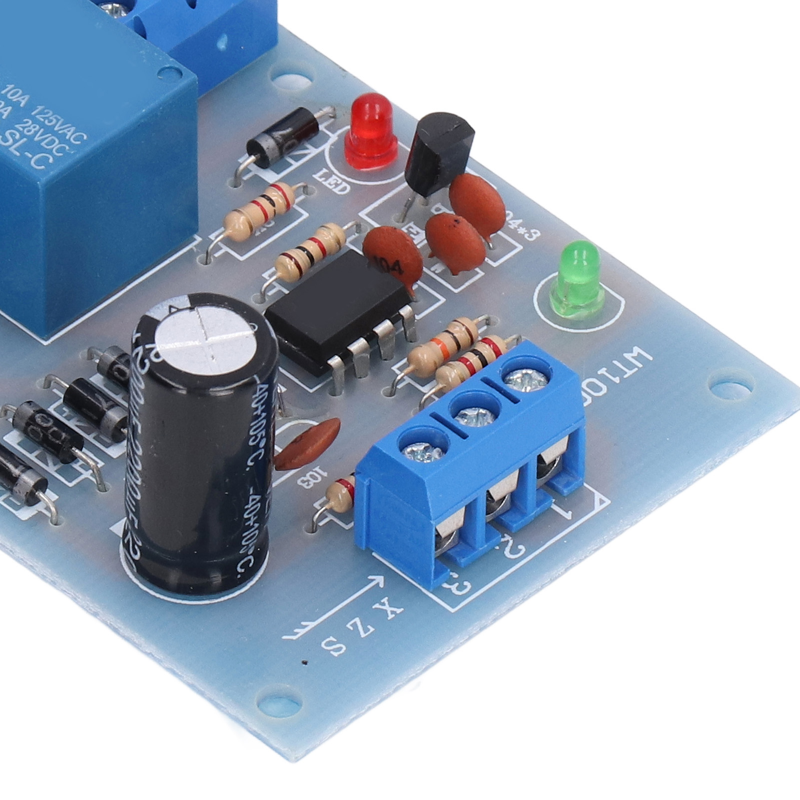 Water Level Sensor Module Simple Wiring Multifunctional Drainage Control Circuit Board Low Consumption for Pond Tanks for Garages