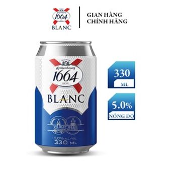 Bia Kronenbourg 1664 Blanc Lon 330ml
