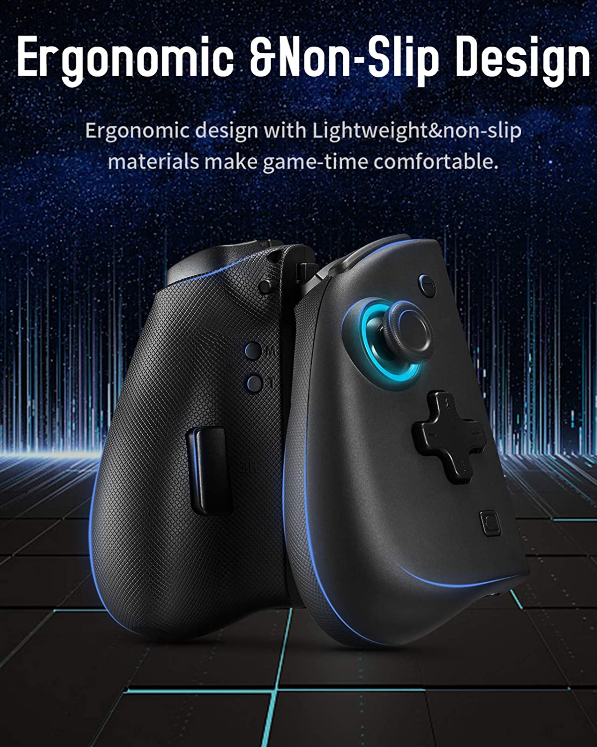 Tay Joycon YS37 cho Nintendo Switch có Led, Motion, WakeUP