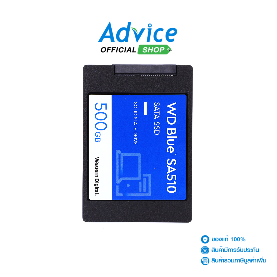 500 GB SSD SATA WD BLUE SA510 (WDS500G3B0A) 3D NAND | Lazada.co.th