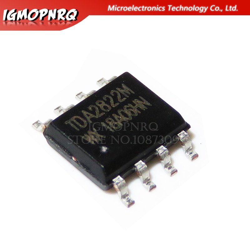 10pcs tda2822m sop8 tda2822 sop smd 2282m sop8 new and original ic integrated circuit