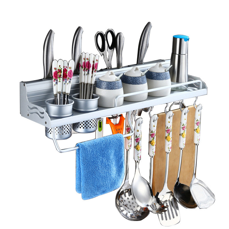 JJT [Miễn Phí Vận Chuyển]Giá treo Tấm Kê giá treo giá lưu trữ gắn tường không cần đục lỗ giá lưu trữ nhà bếp đa chức năng giá đỡ đũa giá lưu trữ gia vị gia đình