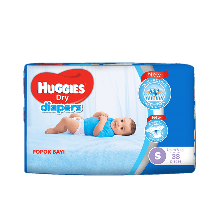 Huggies Dry Diapers Dry Tape S38 Lazada Singapore