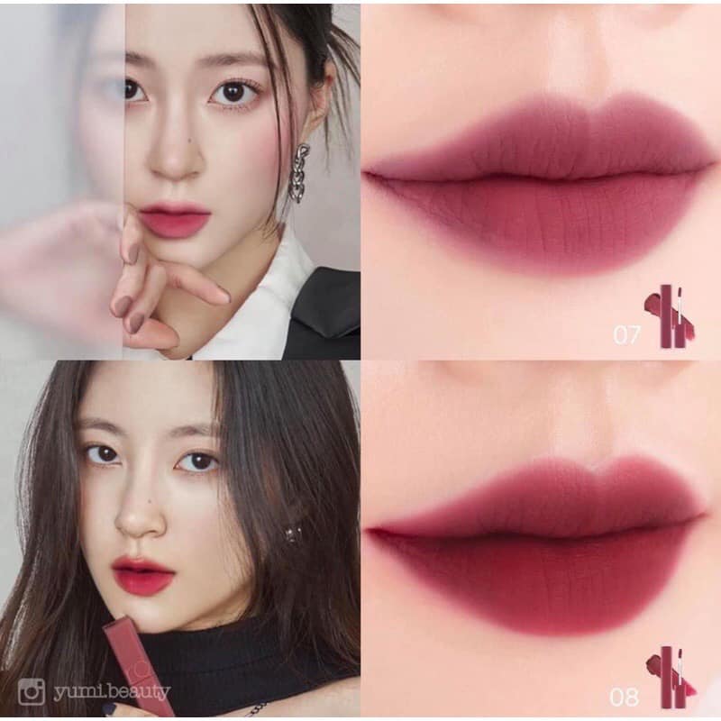 Son Romand Blur Fudge Tint 5g (son kem lì full 8 màu)