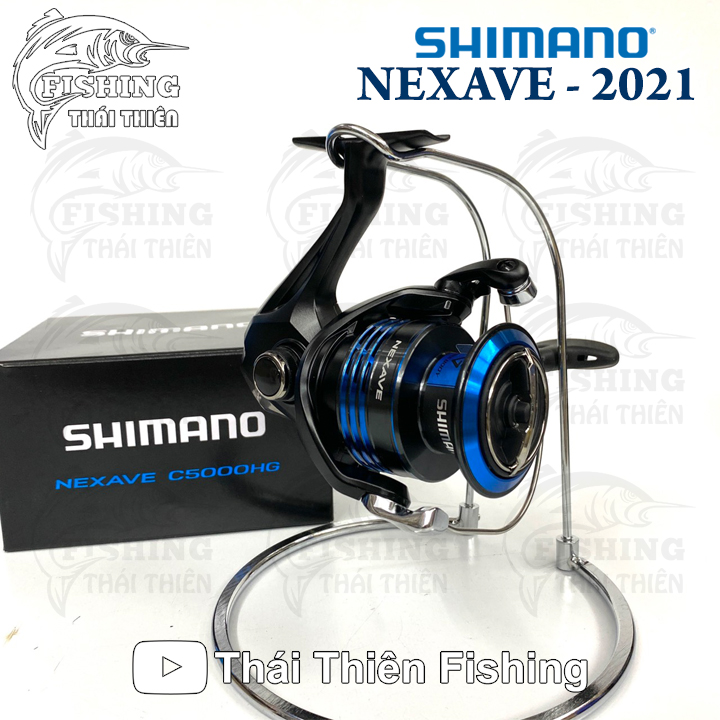 Máy Câu Cá Shimano Nexave 2021 Chính Hãng – Quay Êm, Kéo Mạnh – Câu Lure, Câu Hồ, Câu Sông