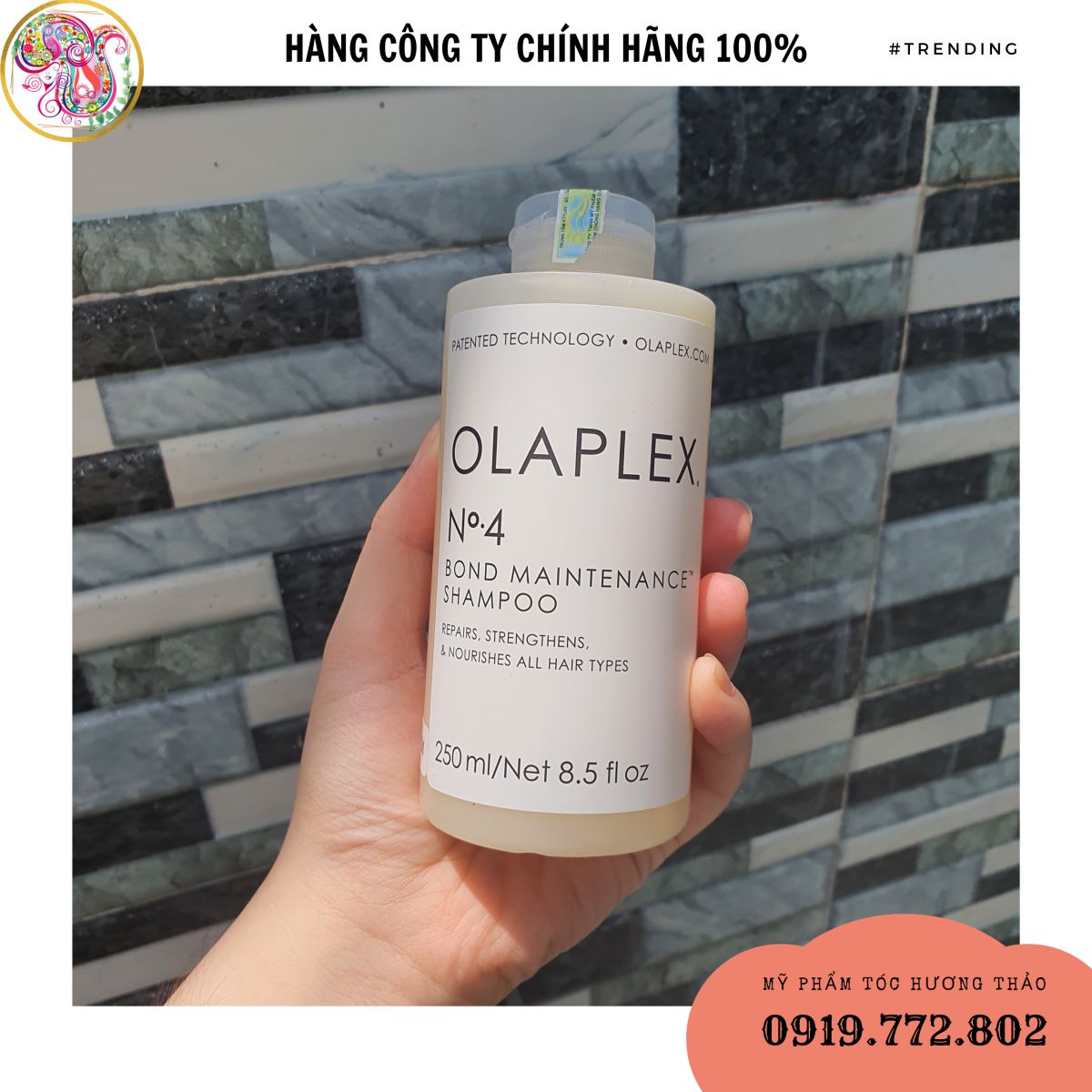 DẦU GỘI OLAPLEX NO.4 BOND MAINTENANCE 250ML