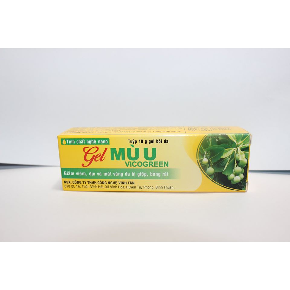 [shipnhanh] GEL MÙ U, BÔI PHỎNG VICOGREEN (cam kết chính hãng 1 đổi 1)