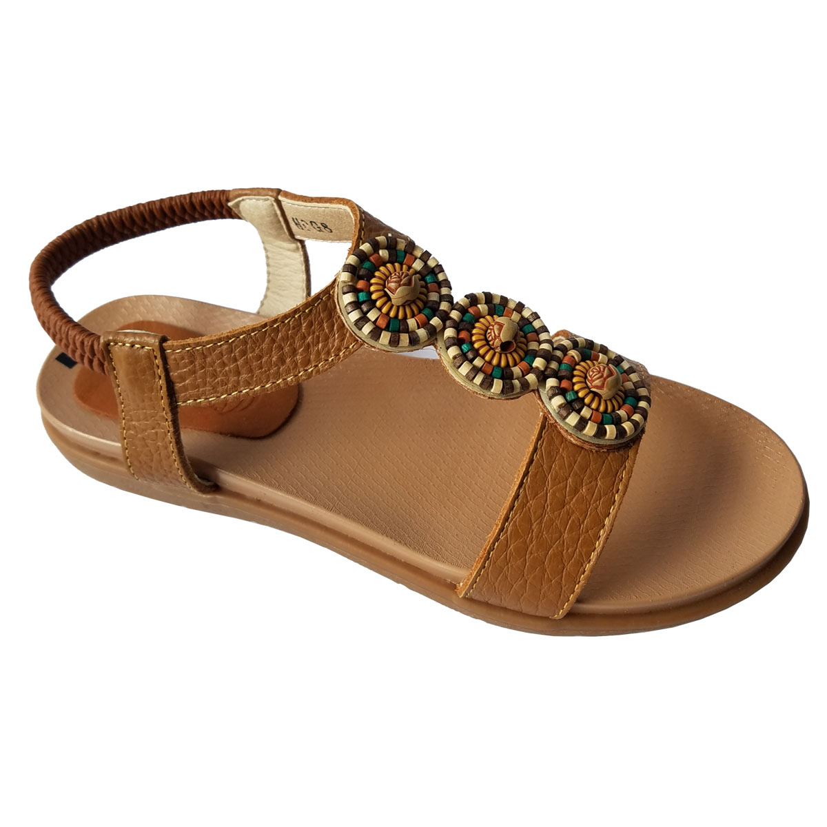 Giày sandal nữ da bò thật BIGBEN cao cấp SDN80