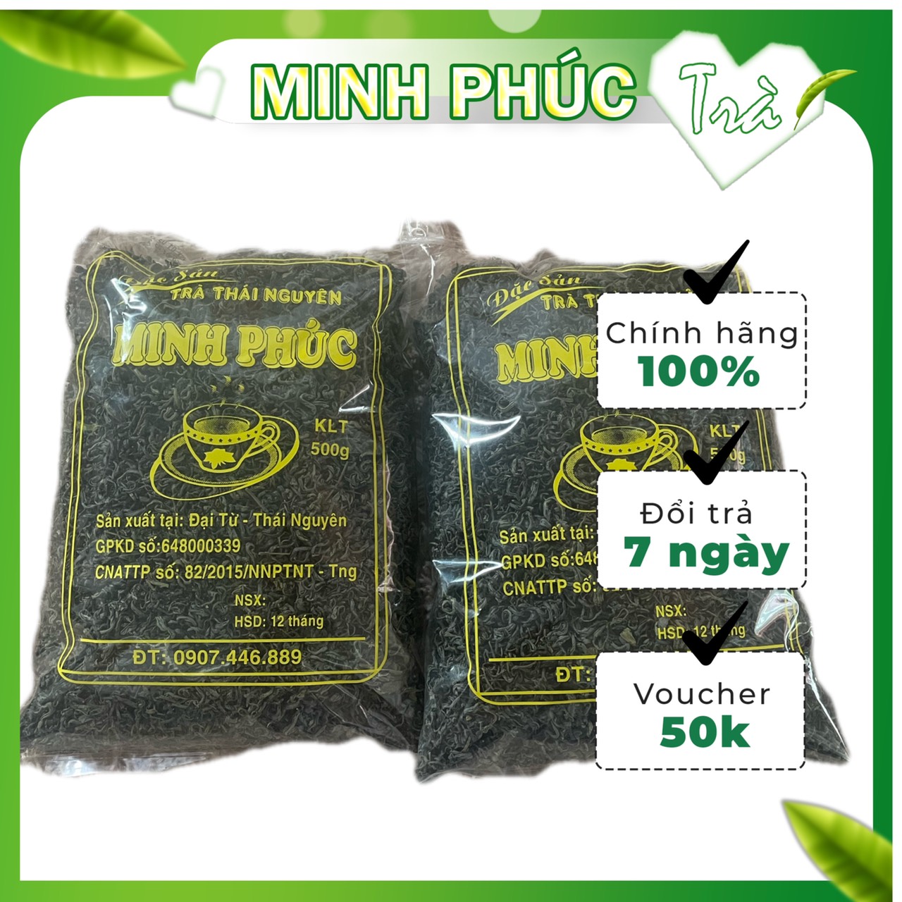 [Trà Xá]5Kg Trà Thái Nguyên Loại 1