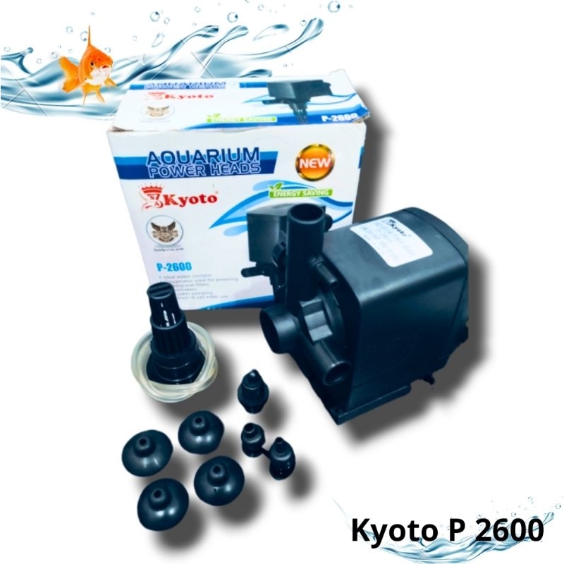 Pompa aquarium kolam hidroponik POWER HEADS KYOTO P 2600
