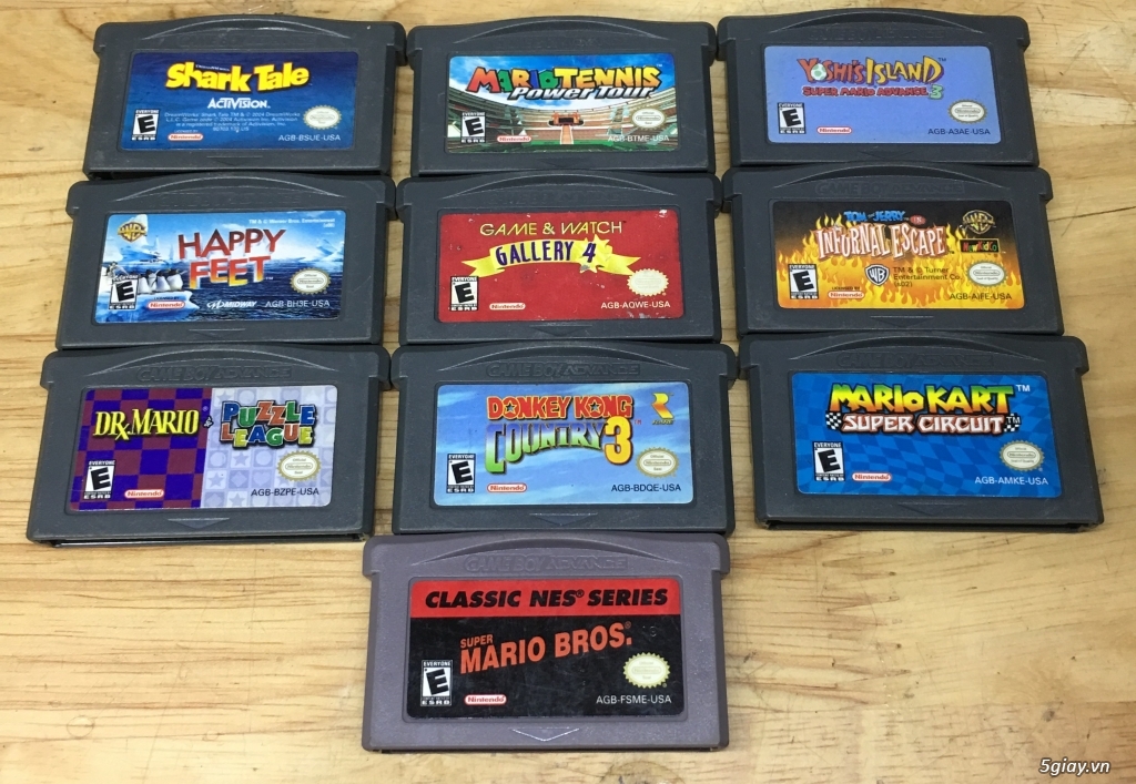 Băng Game Boy - GBA các loại thumbnail