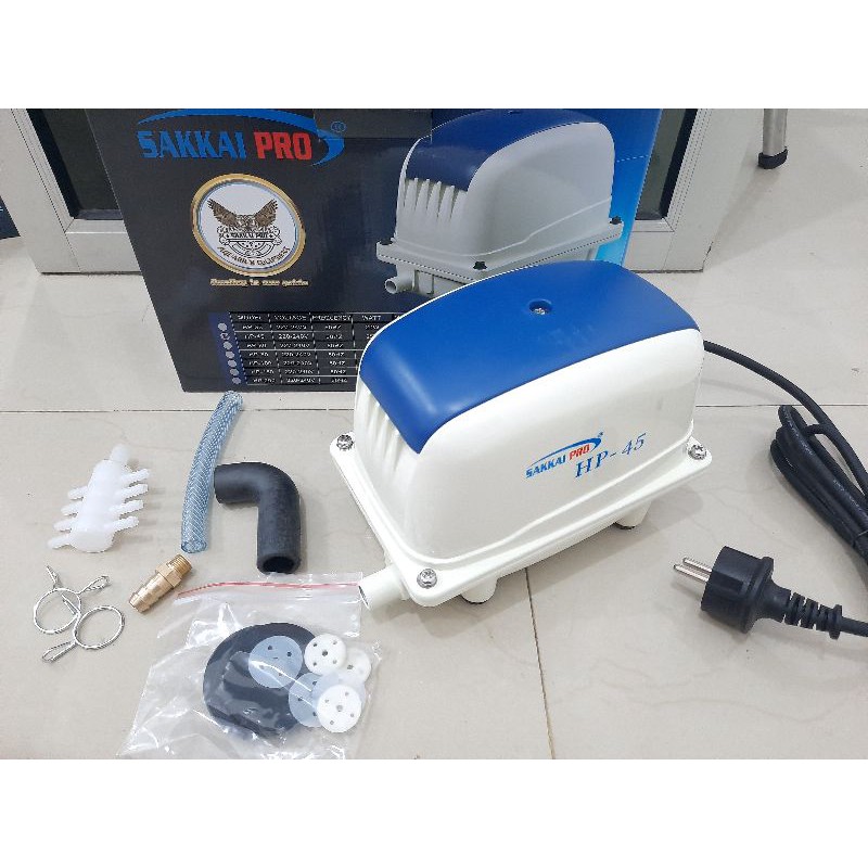 Mesin airpump aerator BLOWER SAKKAI PRO HP 45
