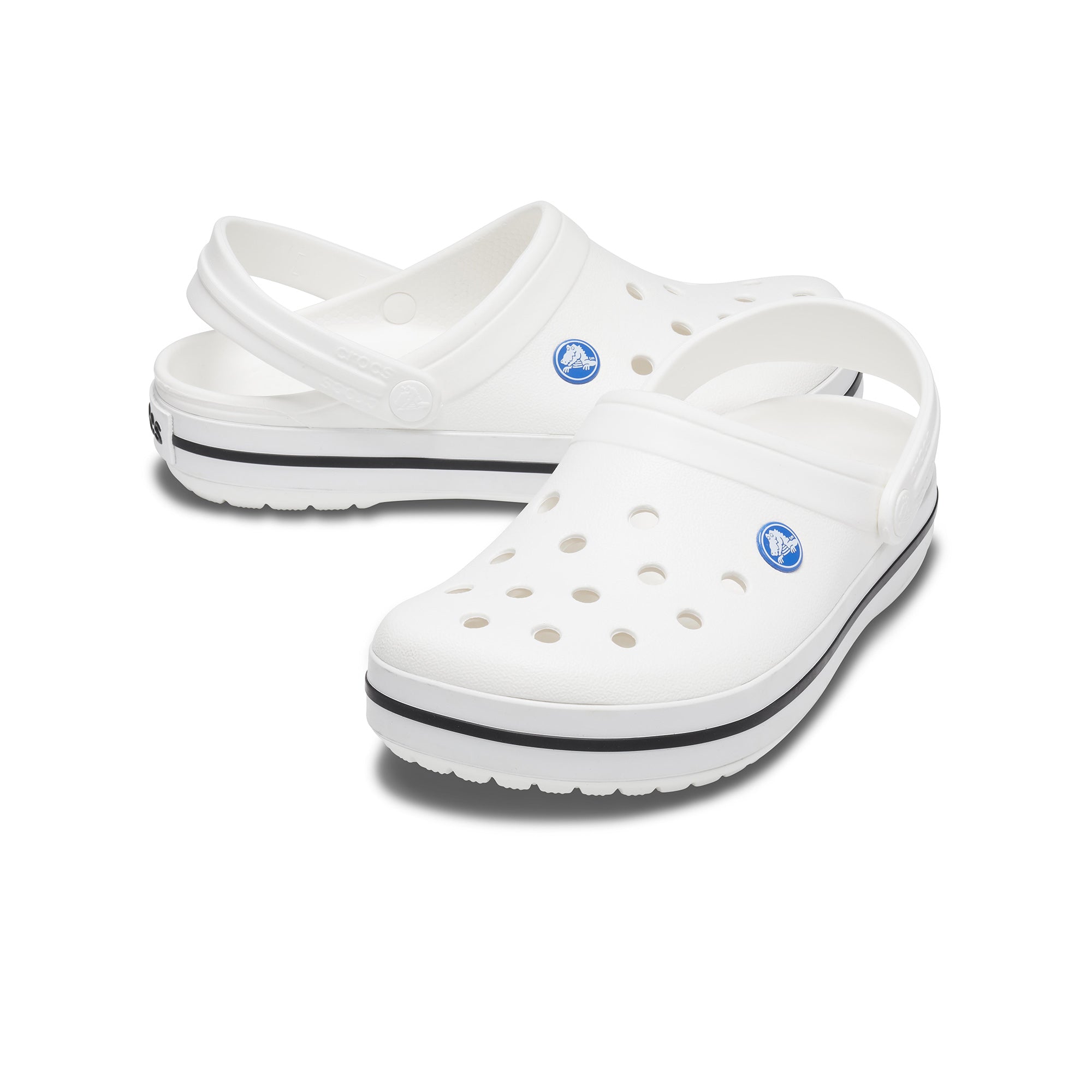 Giày Clog Unisex Crocs Crocband - White - 11016-100