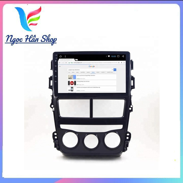 Mặt dưỡng màn hình android cho xe toyota vios 2019-2020