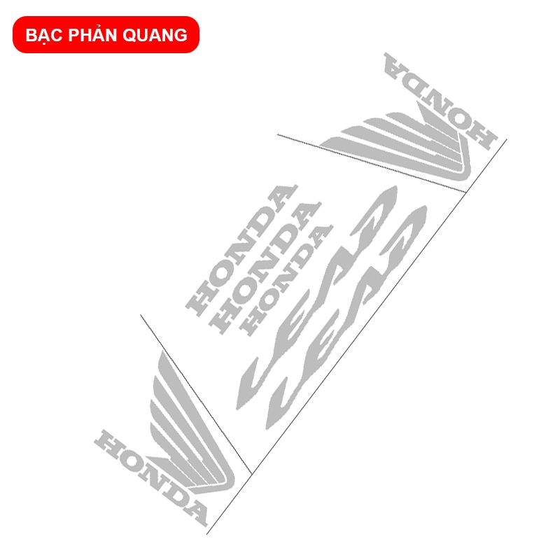 Bộ Tem LEAD 7 món Phản Quang