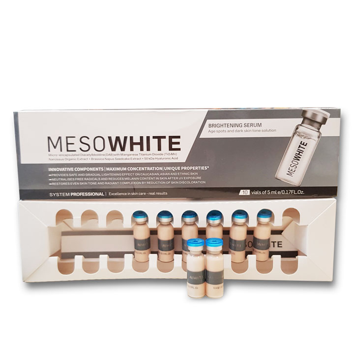 Cấy phấn trắng da mặt meso white Chuẩn Hàn