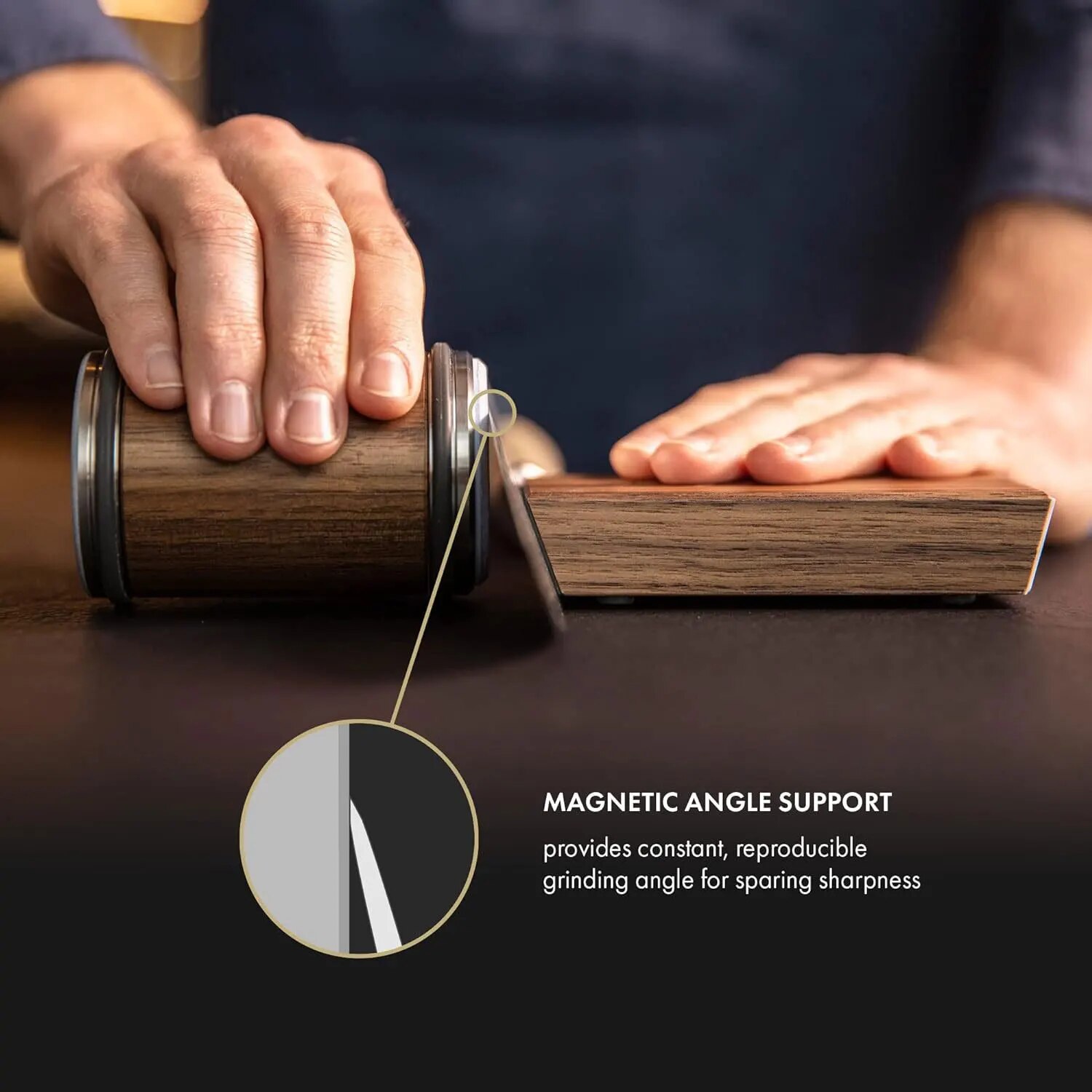 New Rolling Knife Sharpener Rolling Knife Sharpening System for Kitchen Knives Knife Sharpener Kit Offer 15&20 Degree Sharpening