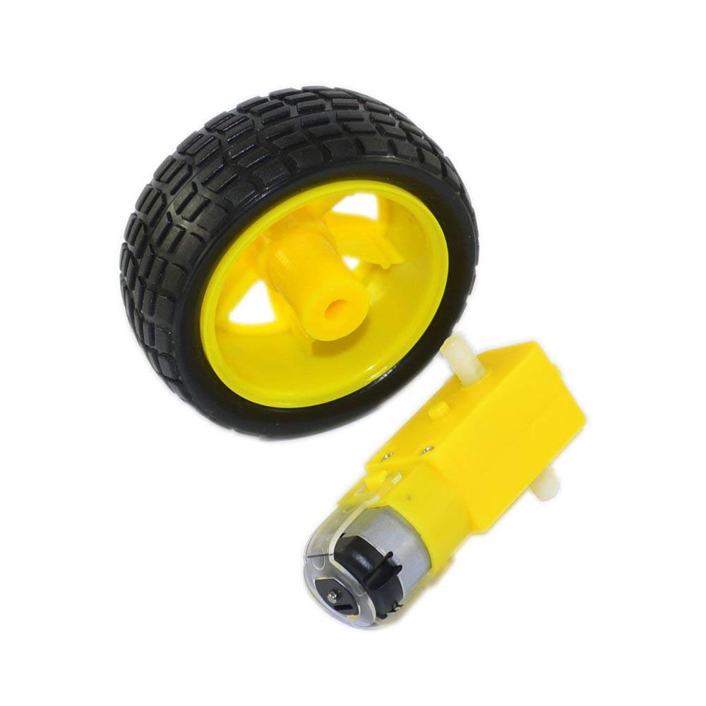 TT Motor Smart Car Motor and Wheel for Arduino Kit Smart Car/Robot Car ...