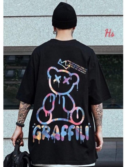 FREESHIPMAX-Áo phản quang mặt gấu XX GRA HSU1
