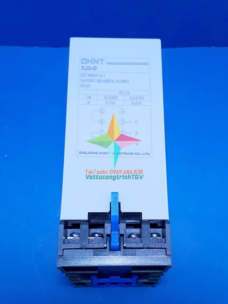 Bộ bảo vệ chống mất pha ChiNT - XJ3G