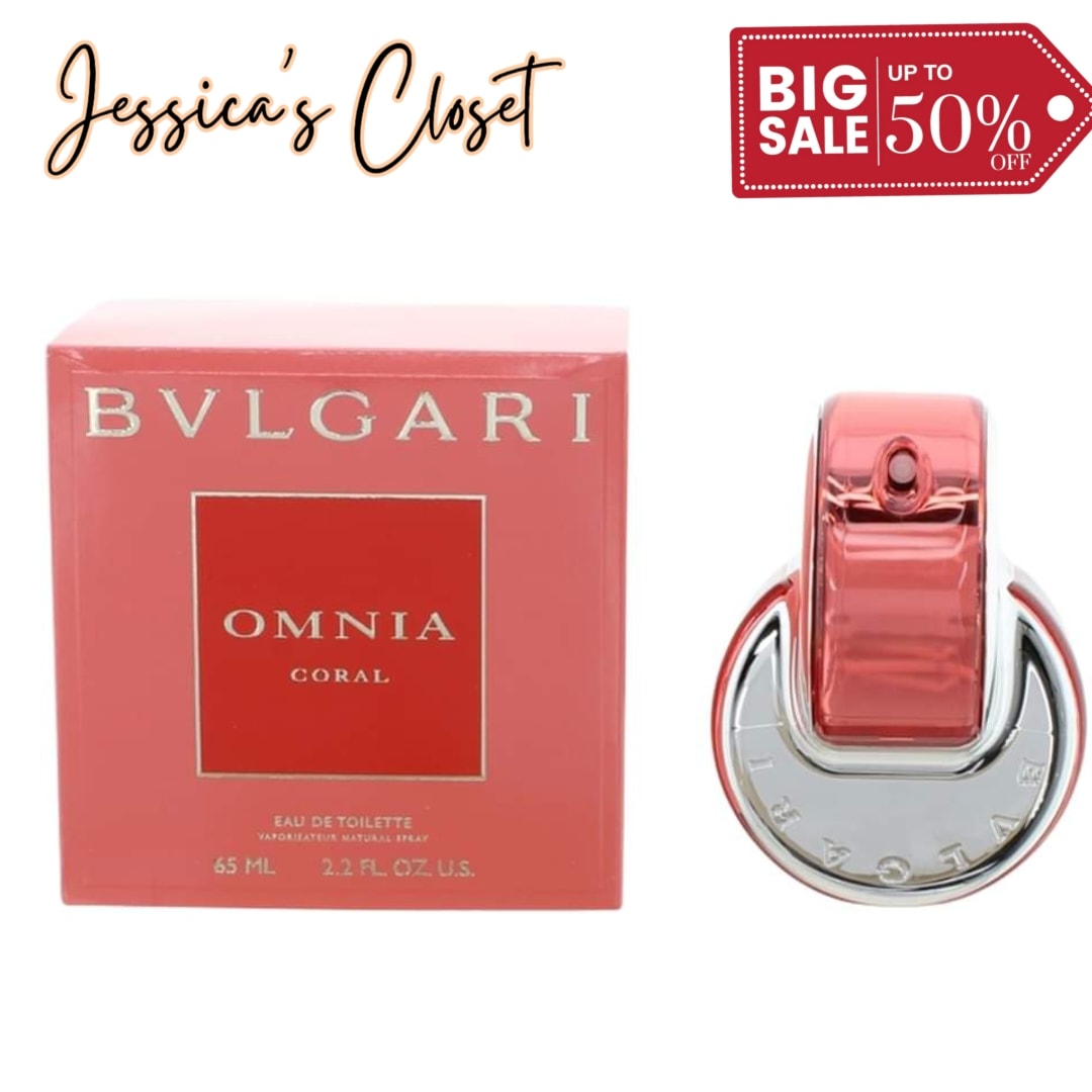 ORIGINAL PERFUME BVLGARI PERFUME BVLGARI OMNIA CORAL WOMENS PERFUME BVLGARI OMNIA CORAL