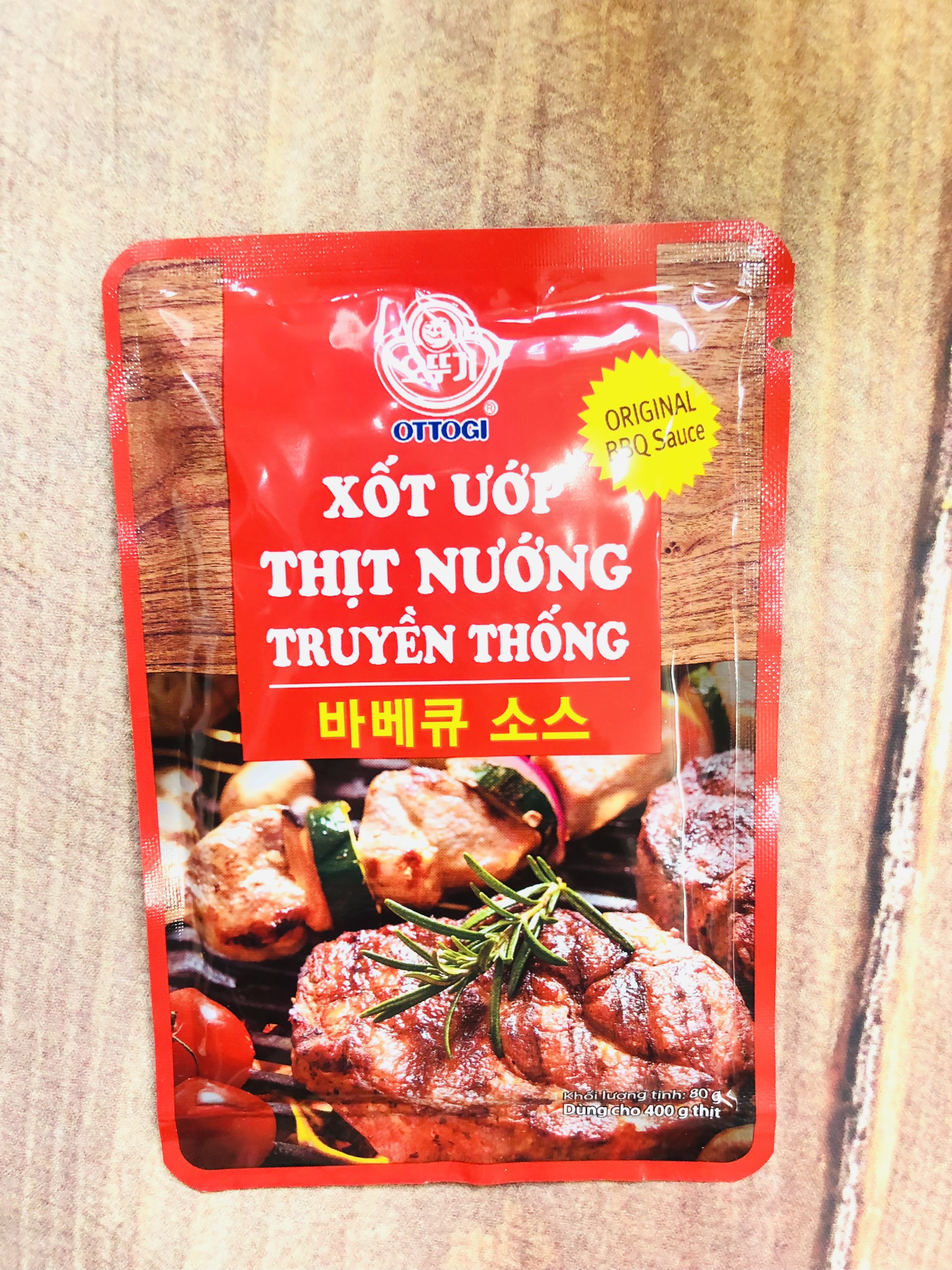 Xốt ướp thịt truyền thống OTTOGI gói 80g
