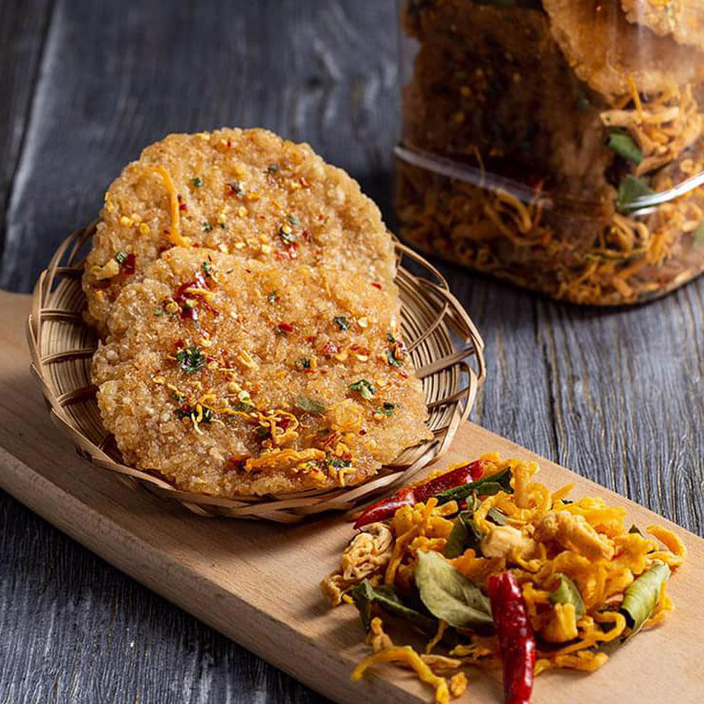 Cơm Cháy Lắc Khô Gà 500G (Đóng zip) Bò Đội Nón