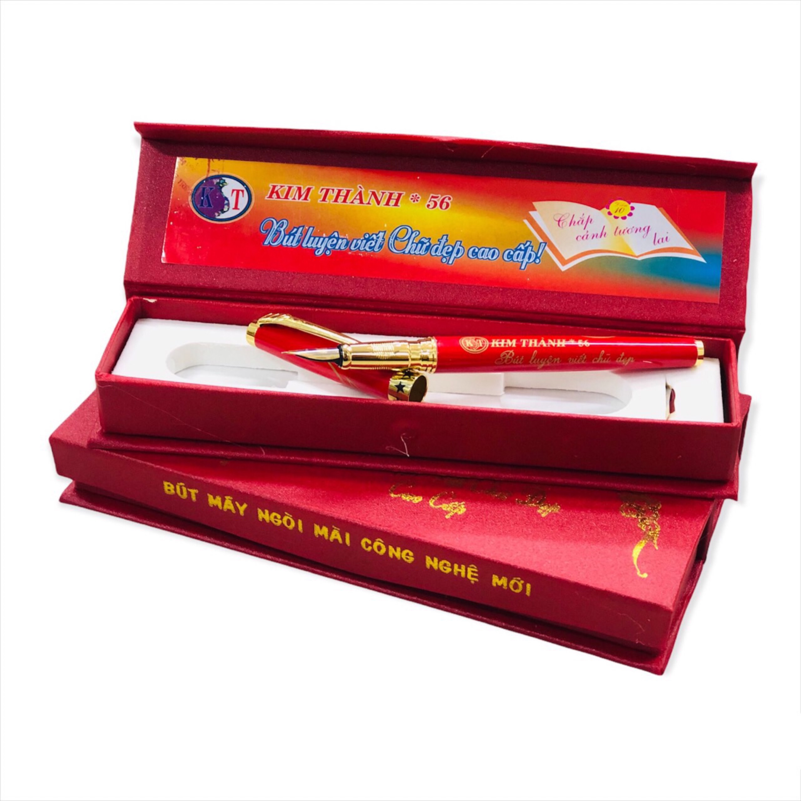 Edubook - Bút máy Kim Thành 56 (Nét thanh nét đậm)