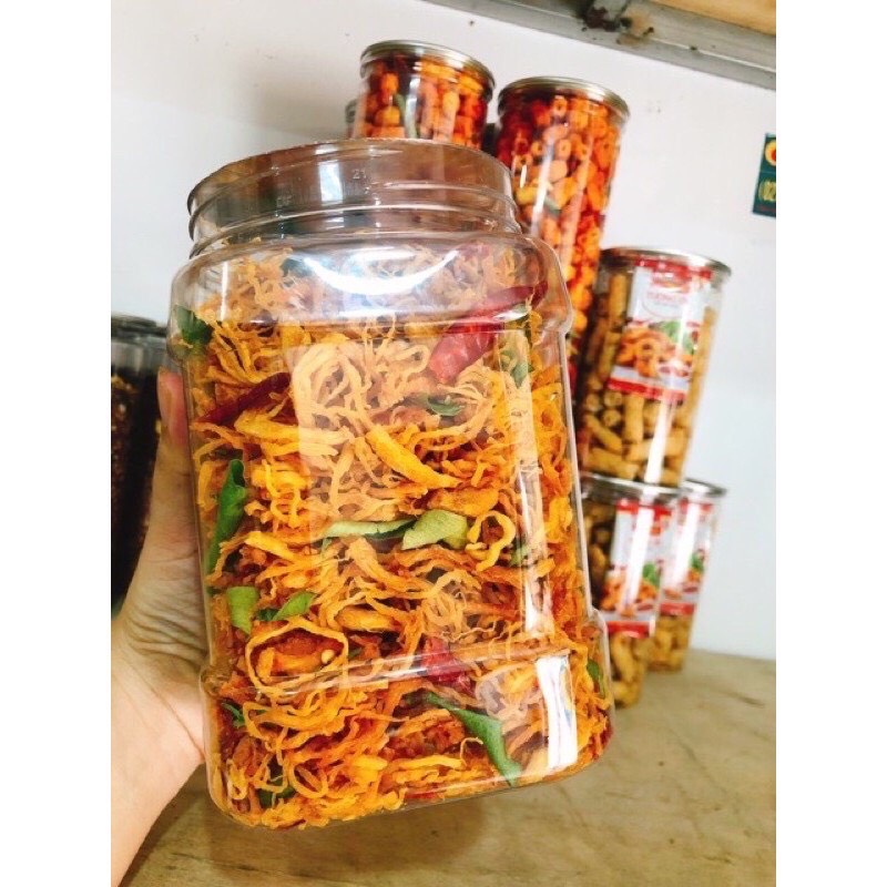 Khô gà lá chanh 500gr
