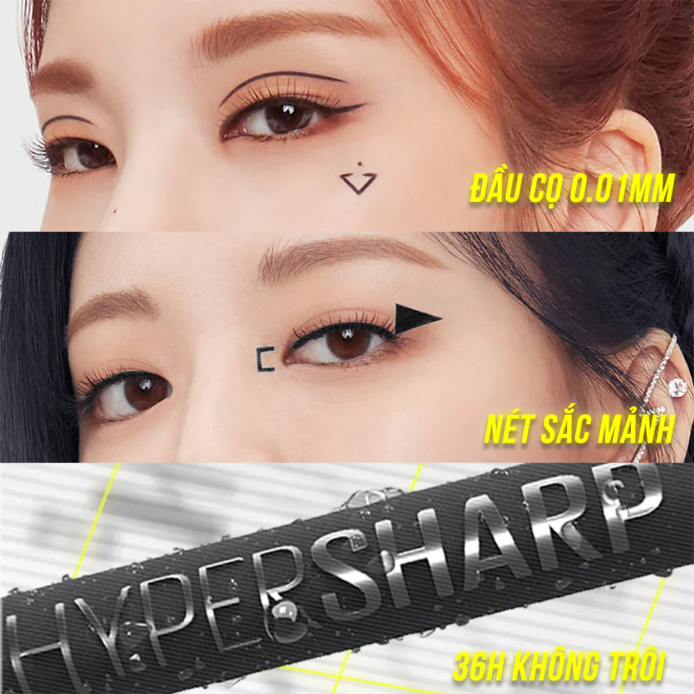 Kẻ Mắt Nước Maybelline New York Hyper Sharp Extreme Liner 0.4g