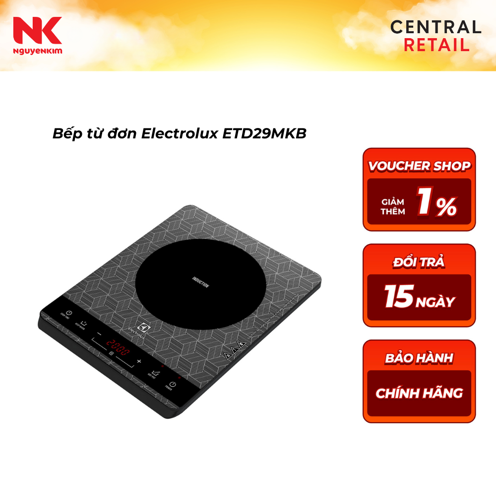 Bếp từ đơn Electrolux ETD29MKB