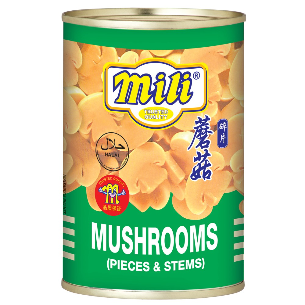 Mili Sliced Mushrooms, 425 Grams (Halal) (Halal) Lazada Singapore