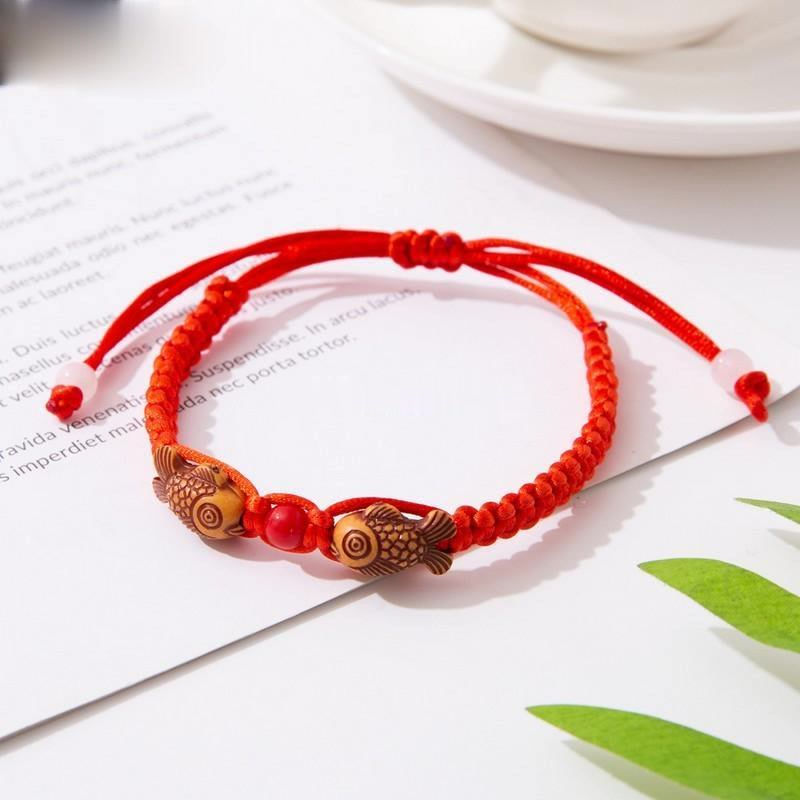 Vòng Tay Chỉ Đỏ Con Cá May Mắn Siêu Rẻ