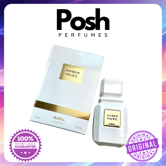 ⭐️AUTHENTIC AJMAL AMBER MUSC EDP 100ML PERFUME Lazada Singapore