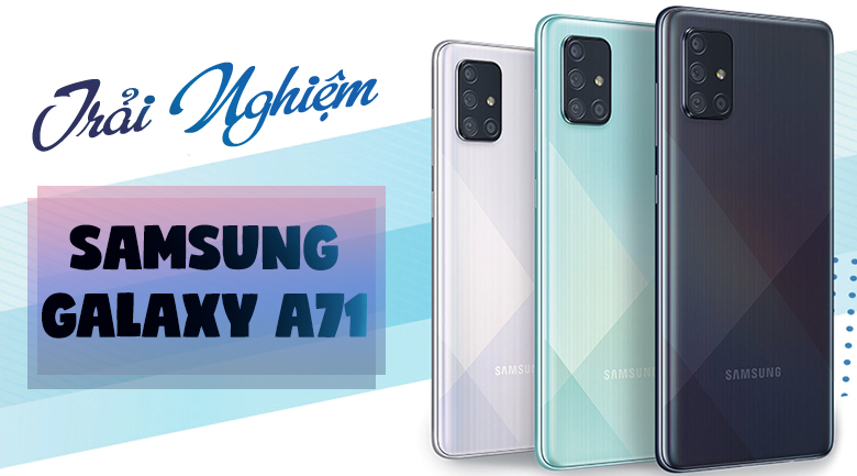 Samsung Galaxy A71 ram 8g 128GB máy chính hãng mới 99%