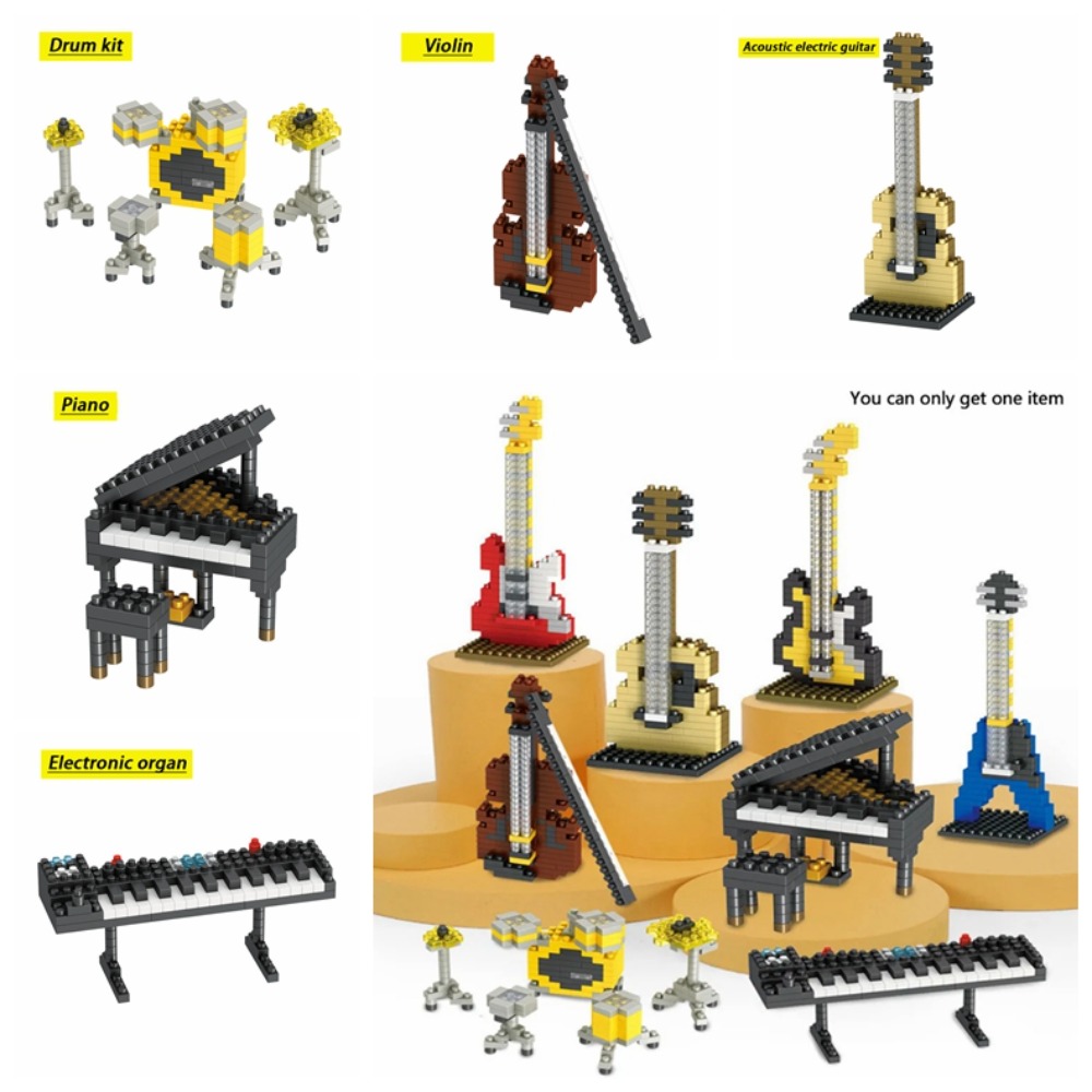 Build Your Own Musical Instrument Musical Instrument Building Block ...