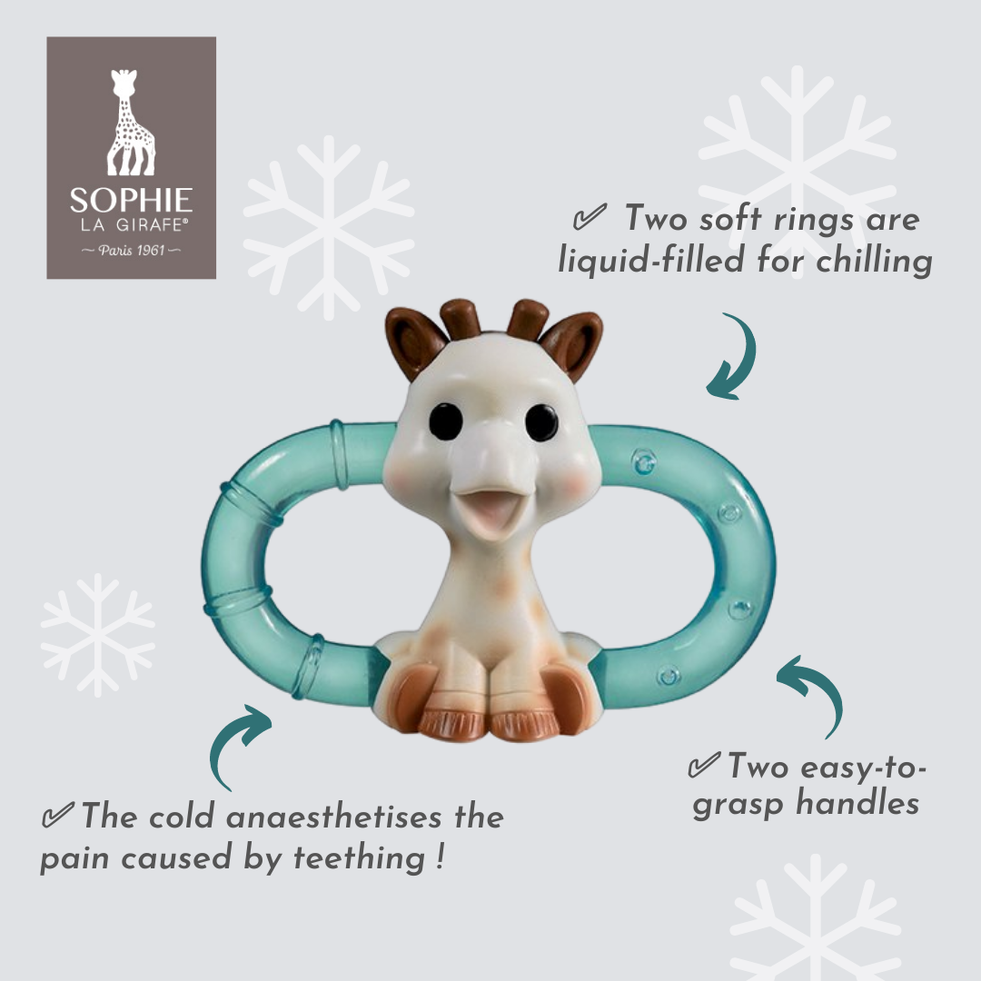 sophie la girafe cooling teething ring