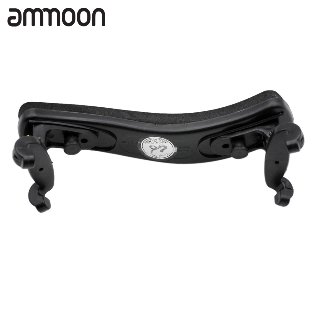 Adjustable Violin Shoulder Rest Plastic EVA Padded for 1/2 1/4 Fiddle Violin