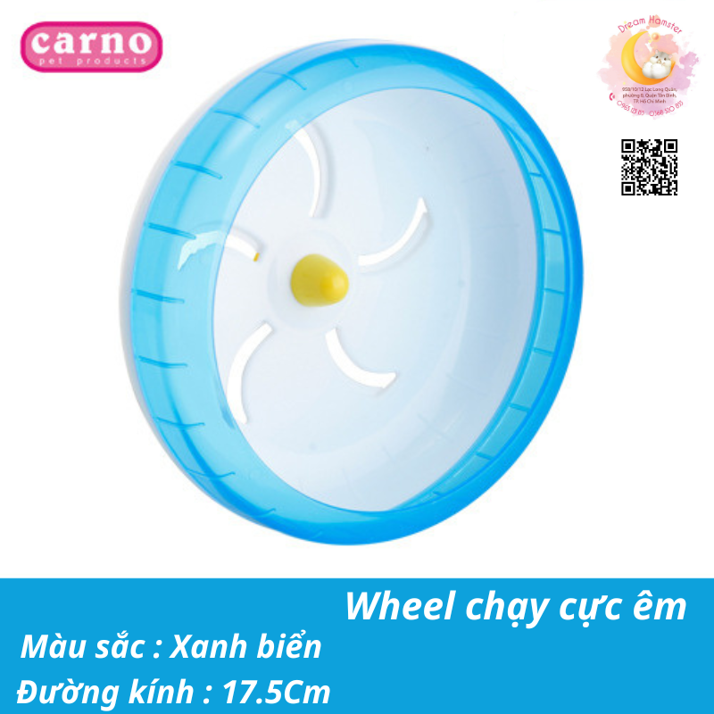 Wheel Carno 17.5cm không đế cho hamster