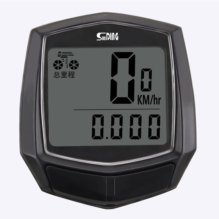 Đồng hồ đo tốc độ xe đạp màn hình Lcd chống nước Sunding