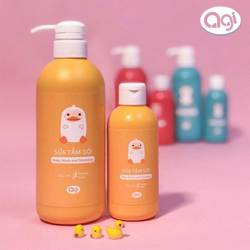 Sữa tắm gội agi cho bé 200ml/500ml chính hãng