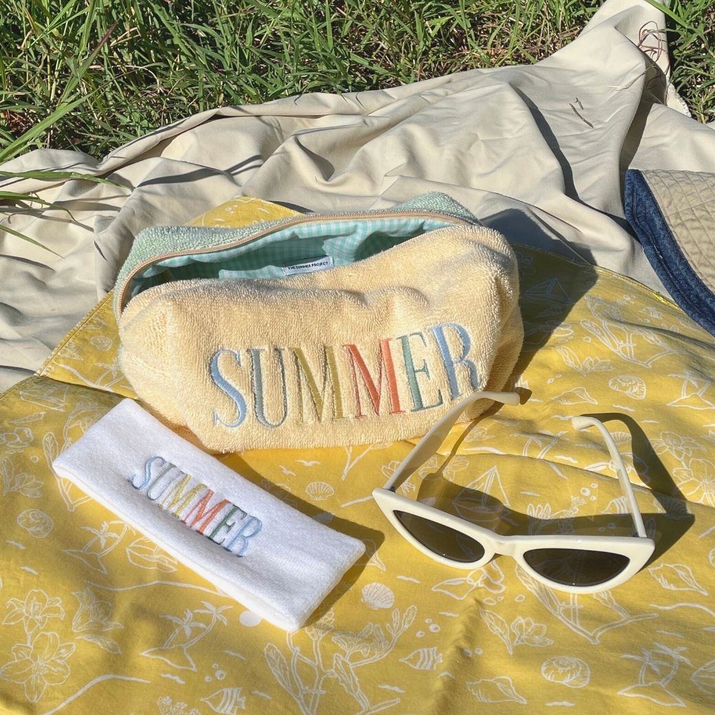 แนะนำ Summer Shade Green Toiletry Bag - The Summer Project / กระเป๋าใส่ของ