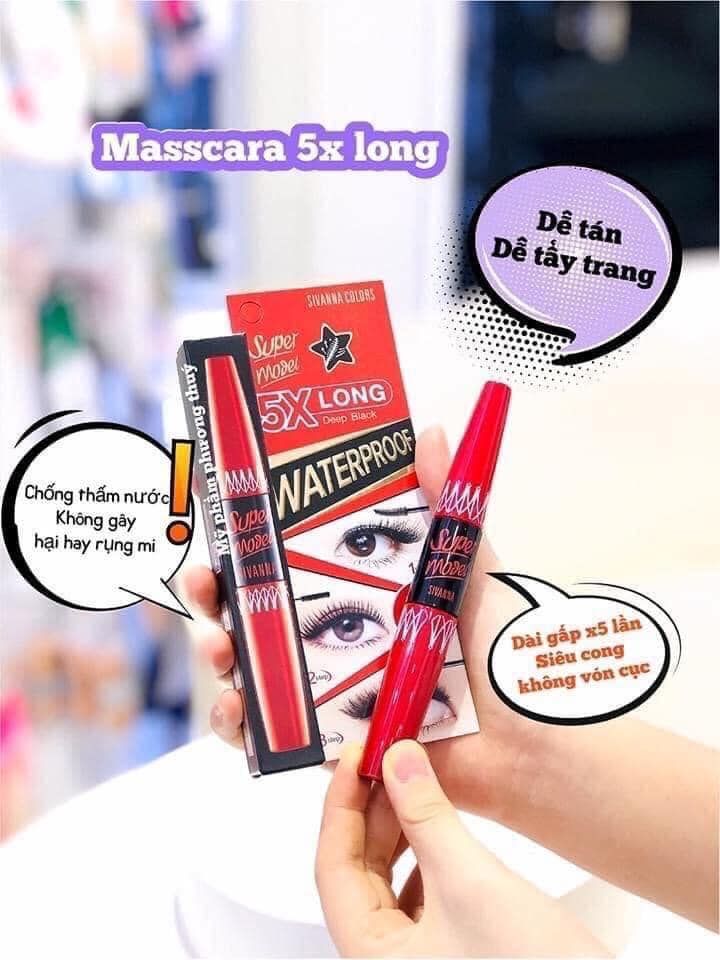Mascara SIVANNA Color 5X