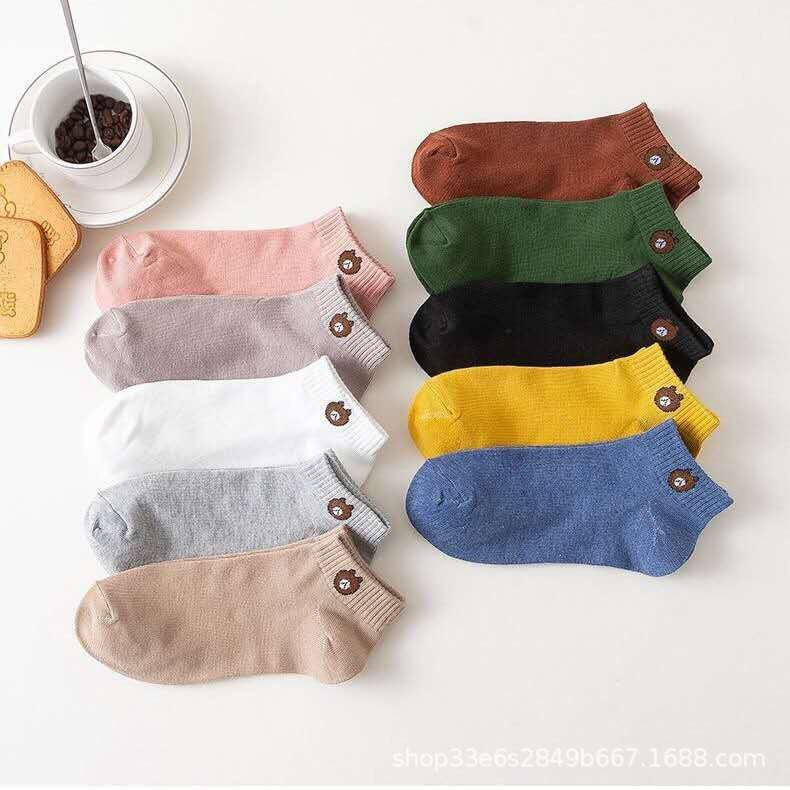Set 10 đôi tất gấu Brown loại 1