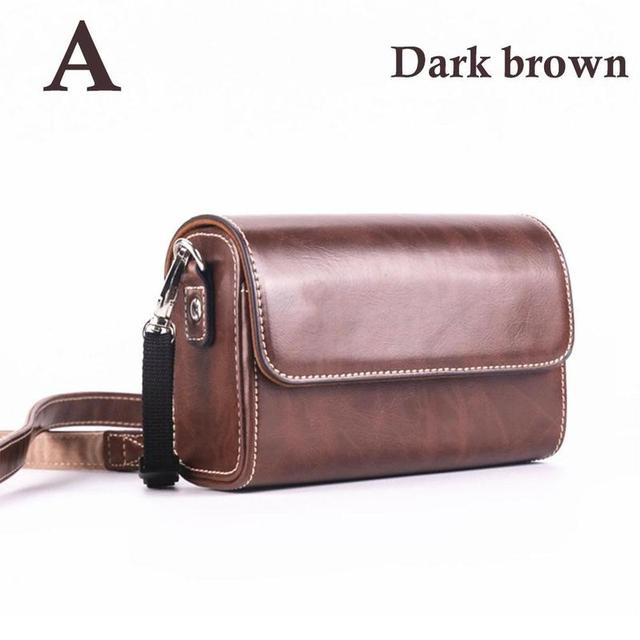 【Bestseller Alert】 Retro Camera Case Bag For Single Rx100 Vii Va Iv Iii Ii Hx90v Hx99 Hx50 Hx30 Hx20camera Bag Digital Dslr K5r1.