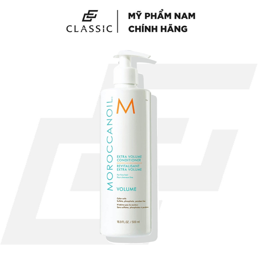 Bộ Dầu Gội Xả Tăng Phồng Moroccanoil Volume - Hàng Chính Hãng