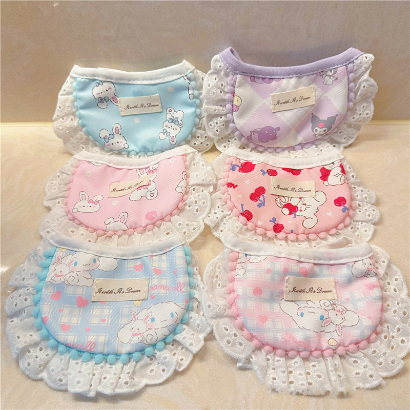 Cartoon%20Dog%20Bib%20Sanrio%20Melee%20Short%20Teddy%20Bib%20Drool%20Towel%20Bib%20ZHANGNA%20-%20Image%202