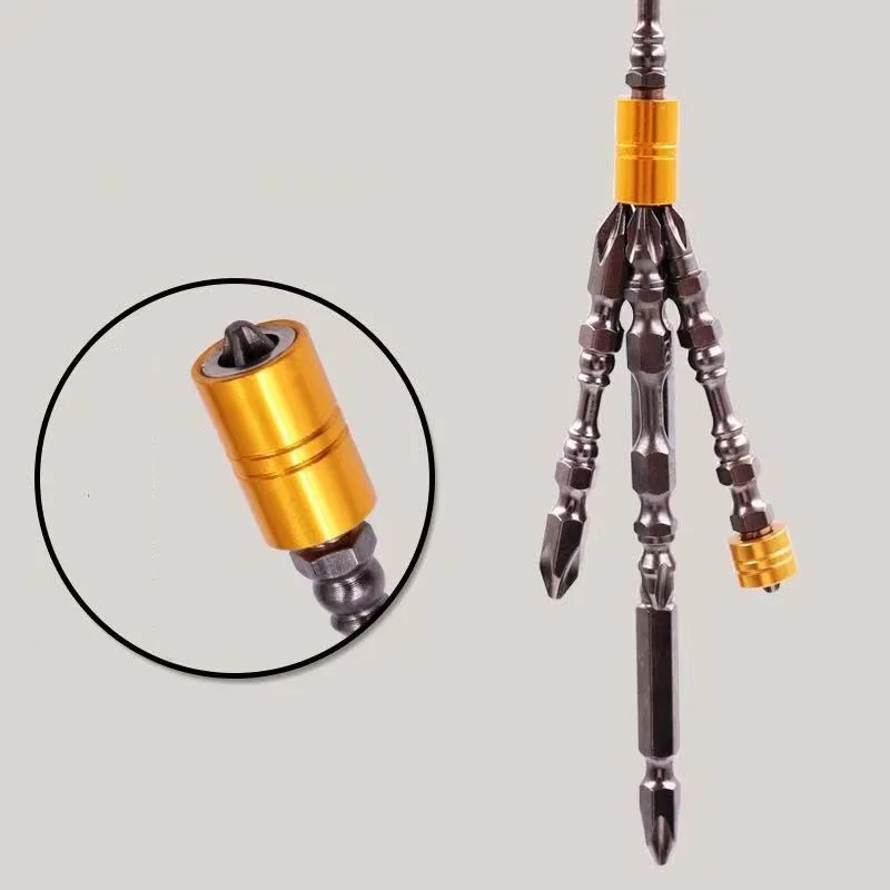 Ziqqucu tuốc nơ vít Phillips PH2 độ cứng tua-vít từ tính bit tay cầm hình lục giác đầu tua vít điện